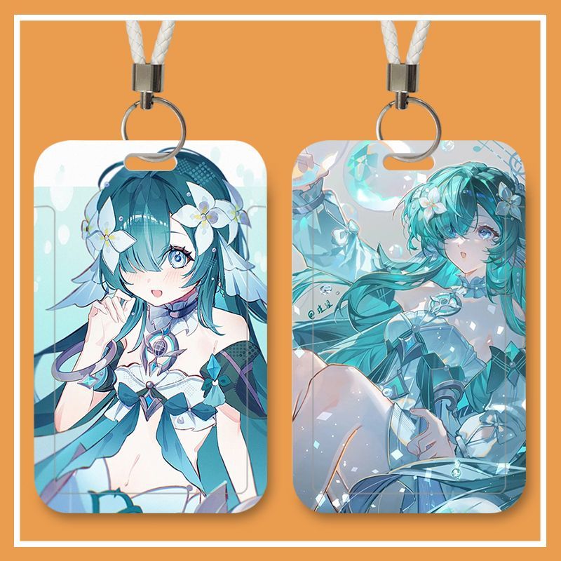 Lanyard Badge Holder - Anime Vodyanitsa – etui na identyfikator,