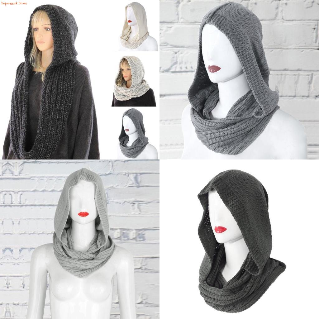 Q5WE Zimowa damska gruba dzian – Infinity Scarf Knit recenzja i cena