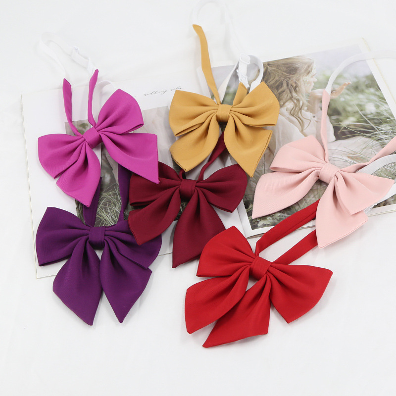 Modne muszki JK, jednolite róż – Bow Tie Pre Tied recenzja i cena