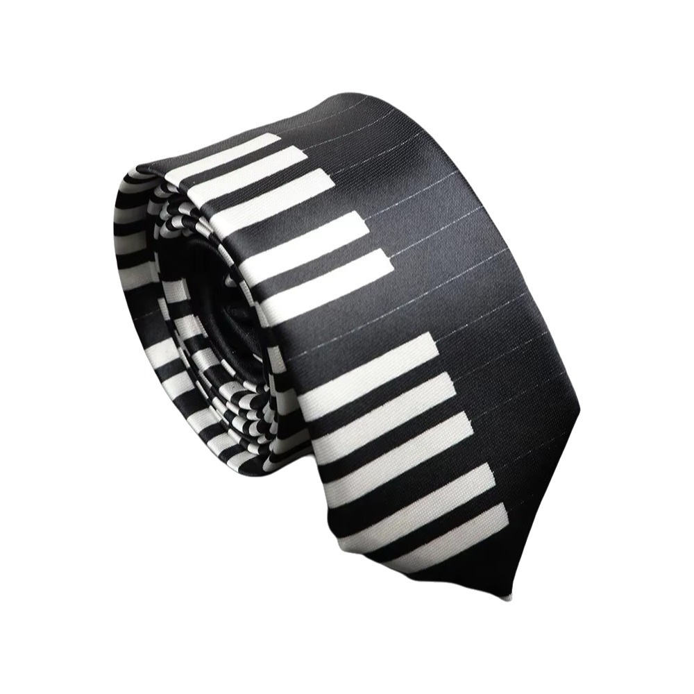 Prosty wąski krawat w stylu pi – Skinny Tie Men recenzja i cena