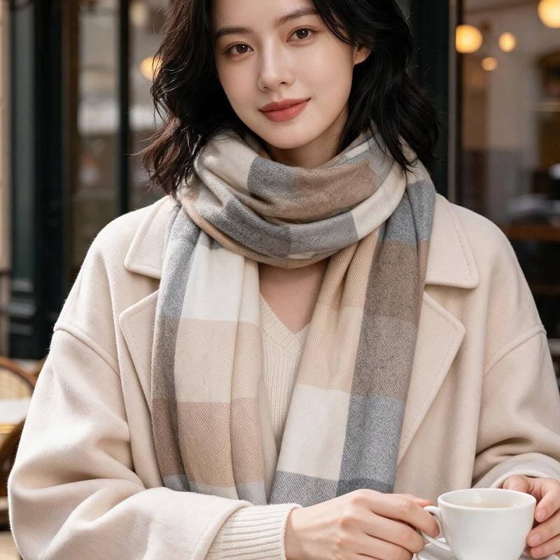 Ocieplana flisowa chusta na sz – Infinity Scarf Knit recenzja i cena